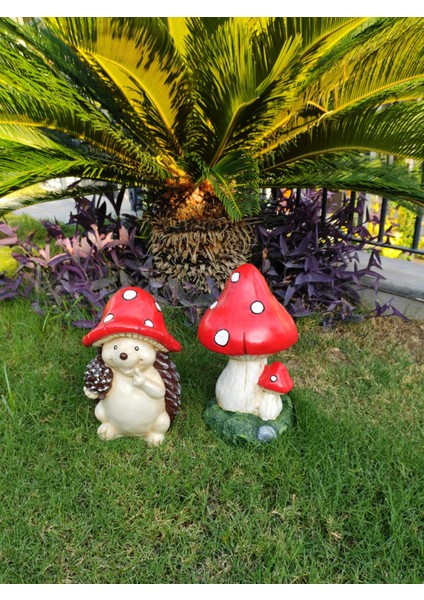 Ikili Bahçe Heykeli, Mantar ve Kirpi Heykeli , Biblo modelleri