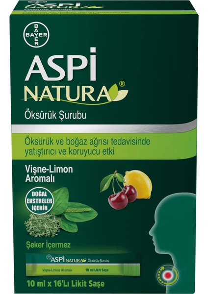 Aspi Natura Şurup 16’lı Likit Saşe