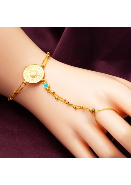 Çeyrek Altınlı 22 Ayar Şahmeran Bileklik fiyatları