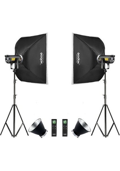 FV200 2'li Kit 200 Watt LED Video Işığı