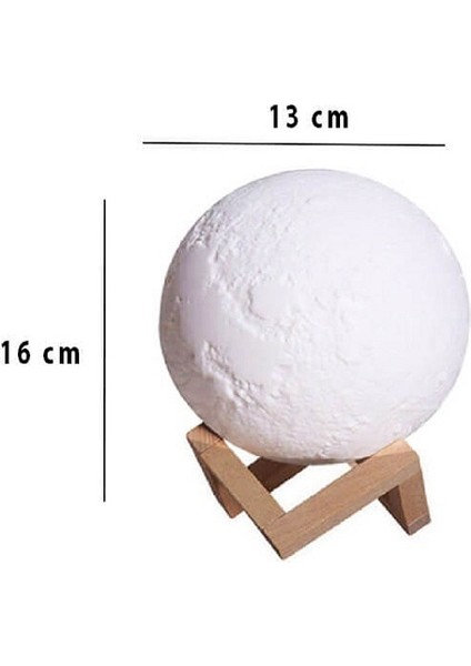 Difüzör Ay Lamba Humidifier 13 cm