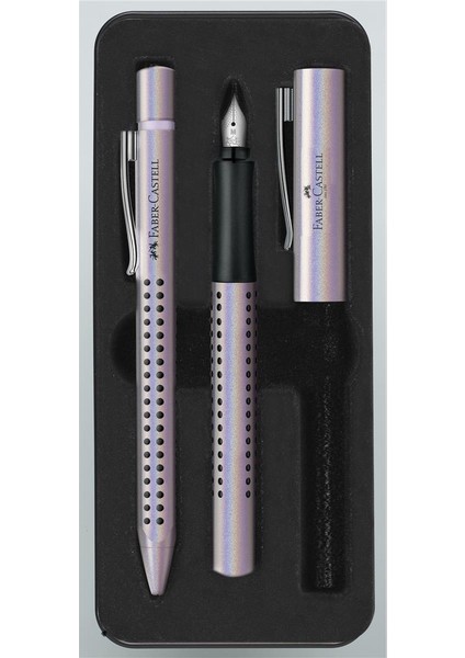 Grip Edition Glam Dolma Kalem ve Tükenmez Kalem Set 0.7 Inci