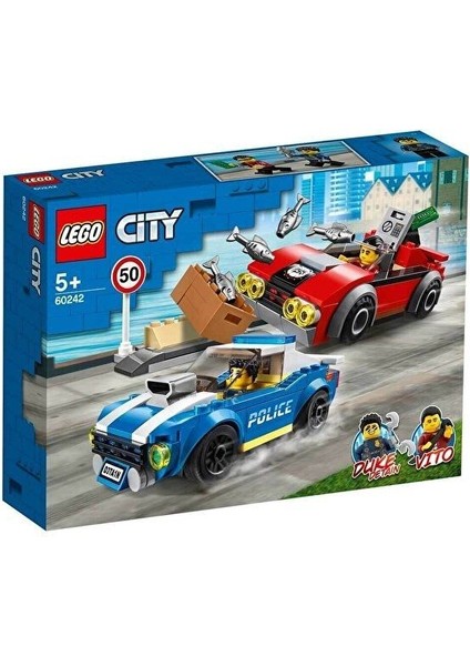 LEGO City Polis Otobanda Tutuklama 60242