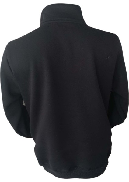 Erkek Hakim Yakalı Önü Şişme Model Fermuarlı Siyah Bomber Mont Ecfh-Bsş fırsatları