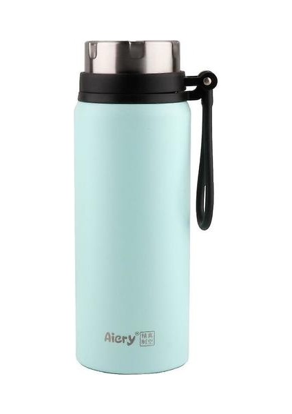 Spor Su Şişesi Paslanmaz Çelik Termos 750ml (Yurt Dışından)