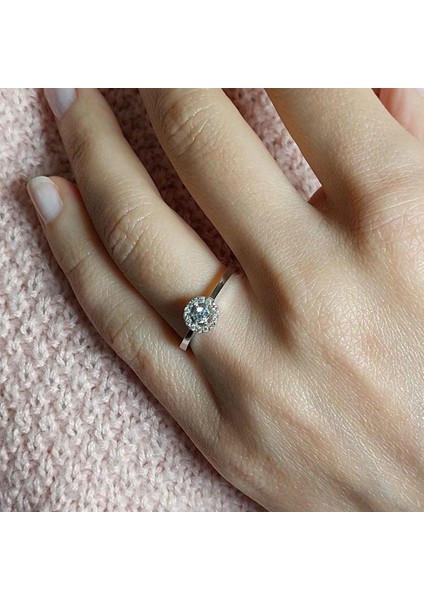 Taşlı Yüzük 14 Ayar Altın 2.02 Gram ABYYZK0089 fiyatları