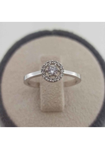 Taşlı Yüzük 14 Ayar Altın 2.02 Gram ABYYZK0089 modelleri