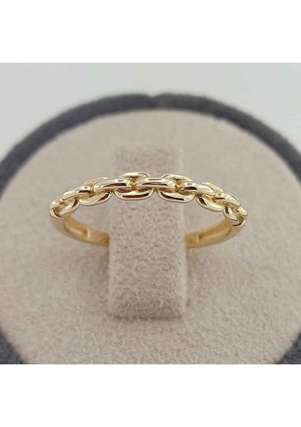 Zincir Yüzük 14 Ayar Altın 2.04 Gram ABYYZK0093 fiyatları