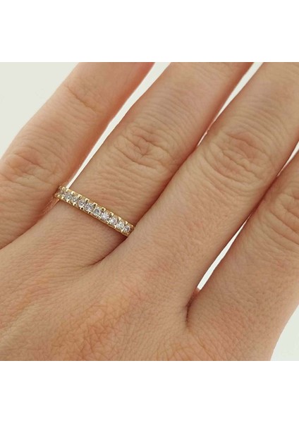 Yarımtur Altın Yüzük 14 Ayar 1.50 Gram ABYYZK0152