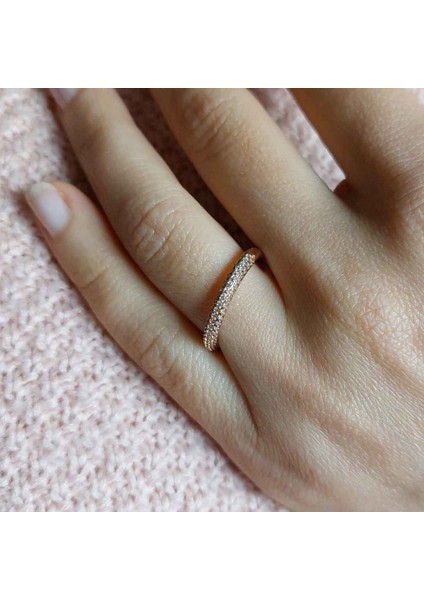 Yarımtur Altın Yüzük 14 Ayar 1.30 Gram ABYYZK0153