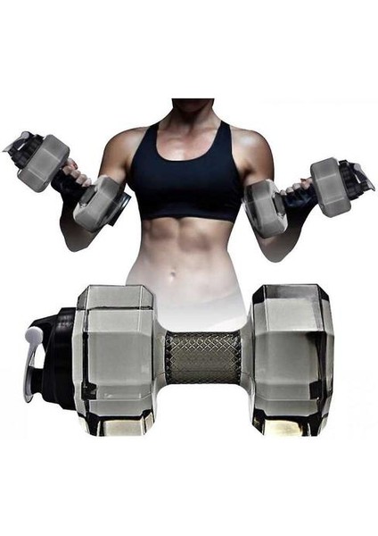 2.2 L Dumbbell Şekilli Su Şişesi (Yurt Dışından)