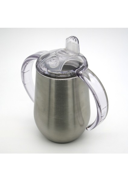 Bebek Sippy Kupası Kolu ile Çift Katmanlı 304 Paslanmaz Çelik (Yurt Dışından)