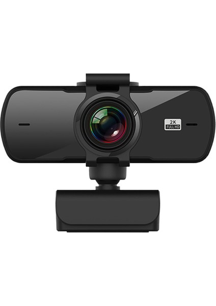 Webcam 2k Full Hd Web Kamera Mikrofonlu USB Autofocus Web Kamera Canlı Yayın Video Arama Konferansı Çalışma (Yurt Dışından)