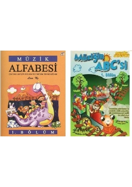 Müziğin ABC 'Sİ 1 ve Müzik Alfabesi 1 ( 2 KİTAP SET )