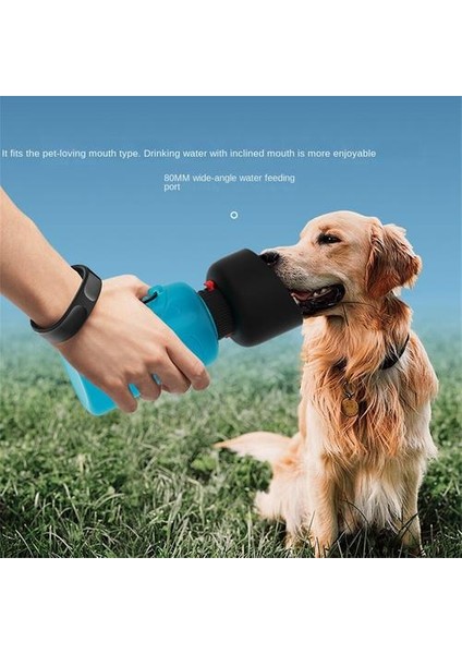 500MLPLASTIK Evcil Hayvan Seyahat Fincanı, Çok Fonksiyonlu, Açık Hava Seyahat Portatif Su Geçirmez Evcil Hayvan Içme Suyu Için Uygun (Yurt Dışından) indirimleri