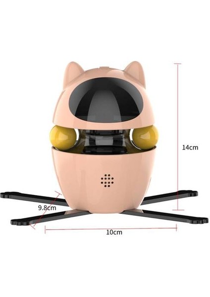 Otomatik ve Akıllı Kedi Oyuncak, Komik Kedi Çubuğu Sızan Yemek Topu (Yurt Dışından)