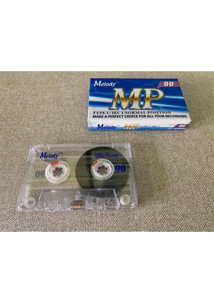 Boş Kaset 90LIK - Mp Ses Kayıt Kaseti - Teyp Kaseti