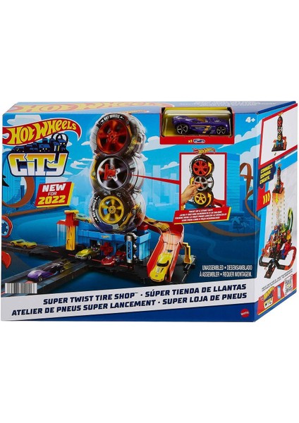 HDP02 Hot Wheels Tekerlek Kulesi Pisti
