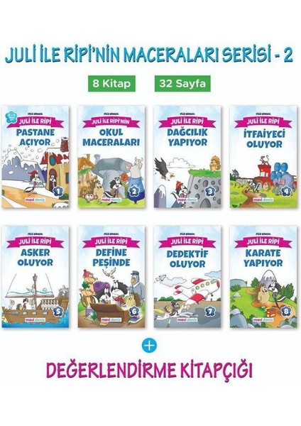 Juli Ile Ripi 8'li Kitap Seti