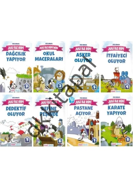 Juli Ile Ripi 8'li Kitap Seti fiyatları