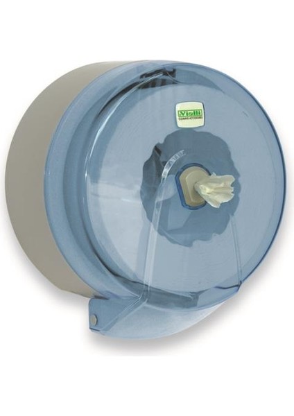 Vialli K3T Mini Cimri Içten Çekmeli Tuvalet Kağıdı Dispenseri Şeffaf