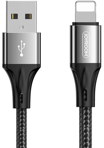 S-1030N1 USB To Lighting Metal Kopmaz Hızlı Şarj Kablosu 3A