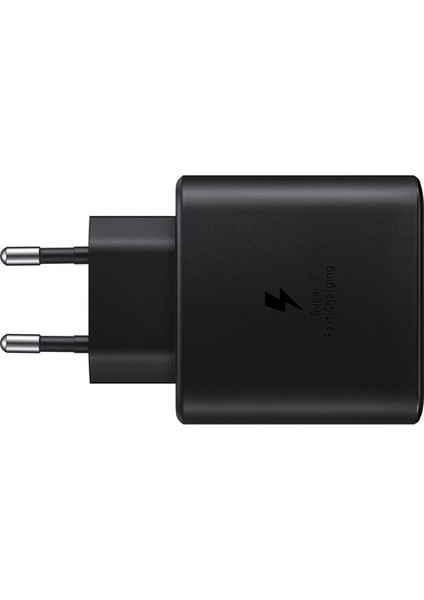Galaxy S22+ 5g Fast Charging 45W Type-C Şarj Aleti Siyah (Samsung Türkiye Garantili)