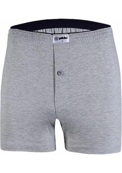 Erkek Pamuklu Havlubel Düğmeli Boxer 43 - 6 Adet