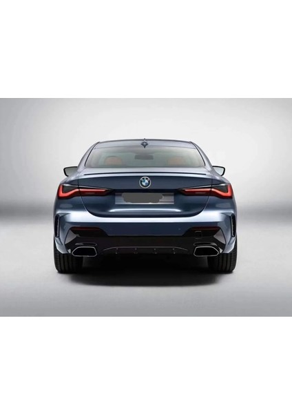 Bmw 4 Serisi G22 M-Tech Için M440I Difüzör + Egzoz Ucu 2020-2022 fiyatları