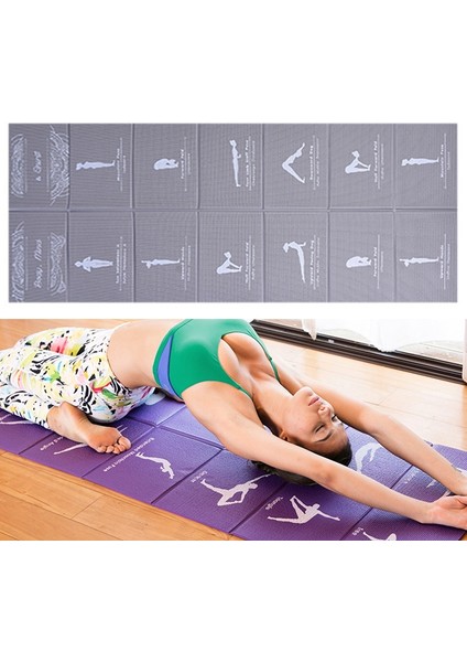 YM15C Portable Fold Yoga Mat (Yurt Dışından)