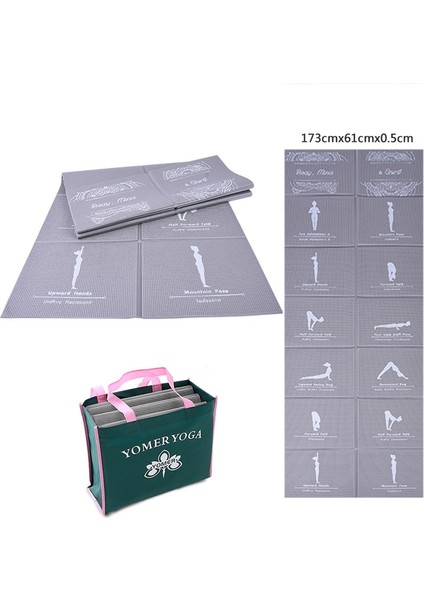 YM15C Portable Fold Yoga Mat (Yurt Dışından) indirimleri