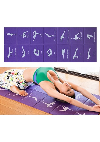 YM15C Portable Fold Yoga Mat (Yurt Dışından)