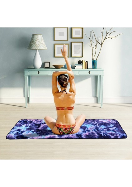 Zsunsky Shop Yoga Non-Slip Tow Foldable Yoga Mat (Yurt Dışından)