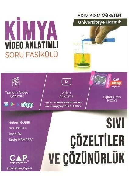 Kimya Sıvı Çözeltiler ve Çözünürlük Konu Anlatımlı Soru Fasikülü 2023