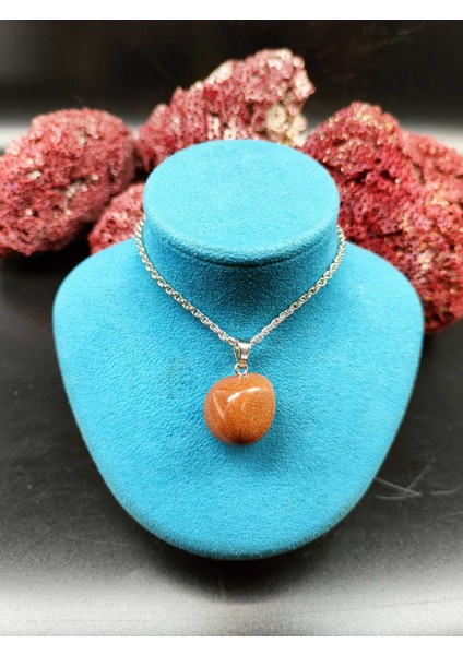 Yıldız Taşı Doğal Taş Şekilsiz Kolye Ucu (Sertifikalı) (47 cm Zincir Dahil) fiyatları