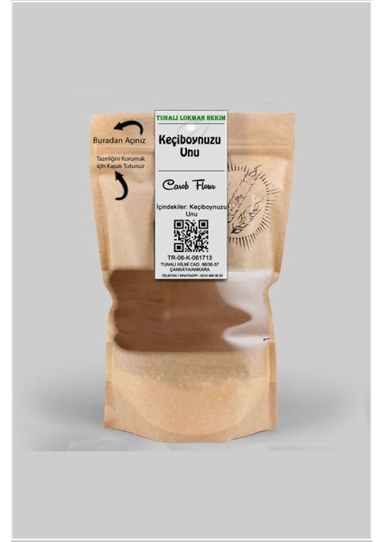 Keçiboynuzu Unu (Carob Flour) 100 gr