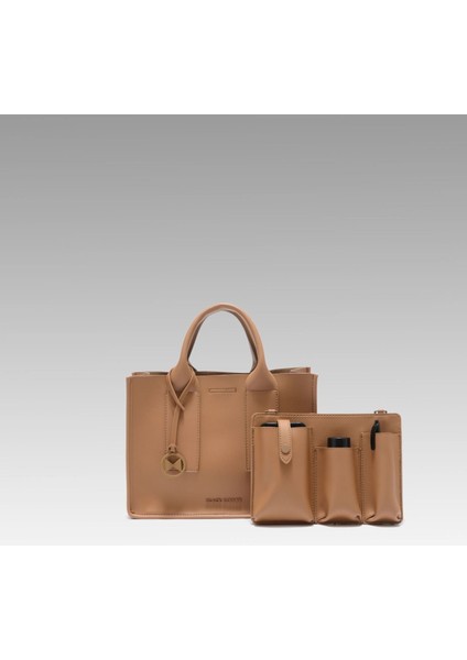 Pure Mıdı Camel El Çantası