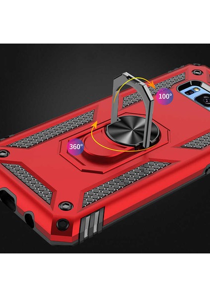 Galaxy S8 Kılıf Vega Tank Sert Yüzüklü Standlı Zırh Koruma Kapak fırsatları