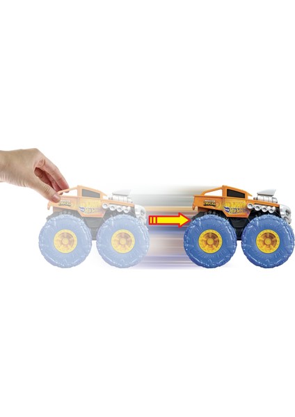 Monster Trucks 1:43 Çek Bırak Arabalar Bone Shaker GVK45 modelleri