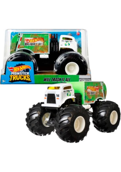 Monster Trucks 1:24 Arabalar Will Trash It All GWK99 modelleri