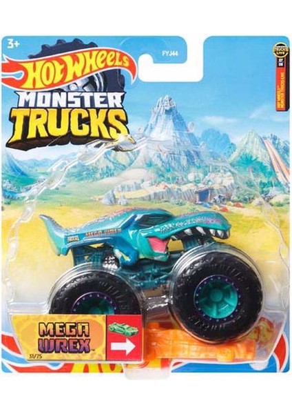 Monster Trucks 1:64 Arabalar Mega Wrex HHG75 fiyatları
