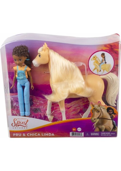 Spirit Bebek ve Güzel Atı Oyun Seti Pru ve Chica GXF22