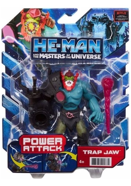 He-Man ve Masters Of The Universe Büyük Figür Serisi Trap Jaw HDT28
