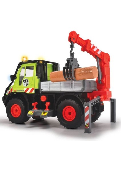 Dickie Toys Unimog U530 Kütük Taşıyıcı Vinç Kollu Kamyon