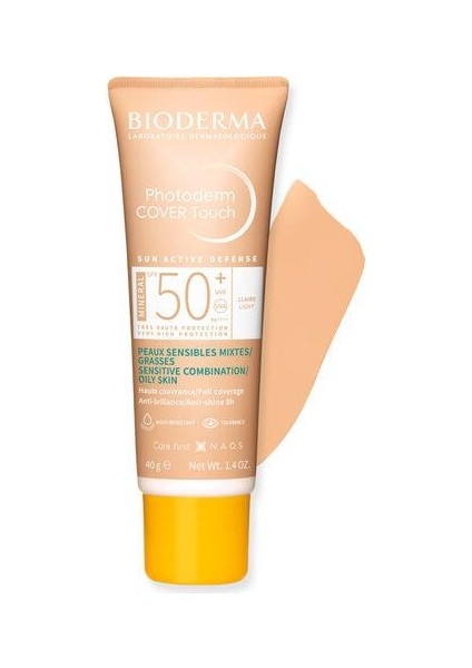 Photoderm Cover Touch SPF50 40 gr - Light