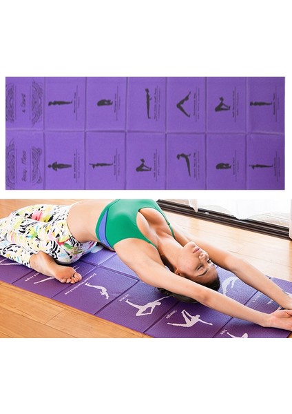 Yoga Mat Specification Yoga Matı 5mm - Mor (Yurt Dışından)