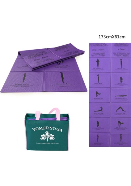 Yoga Mat Specification Yoga Matı 5mm - Mor (Yurt Dışından) indirimleri