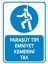 Paraşüt Tipi Emniyet Kemerini Tak Levhası - Sac Malzeme 35X50 cm 1