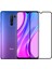 Xaiomi Redmi 9 Için Kenarı Kırılmaya Dayanıklı 5d Cam Ekran Koruyucu Siyah 1