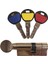 YUMA PLASTİK KAFALI BİLYALI MANDALLI BAREL 6 pim ( 68 mm ) 1